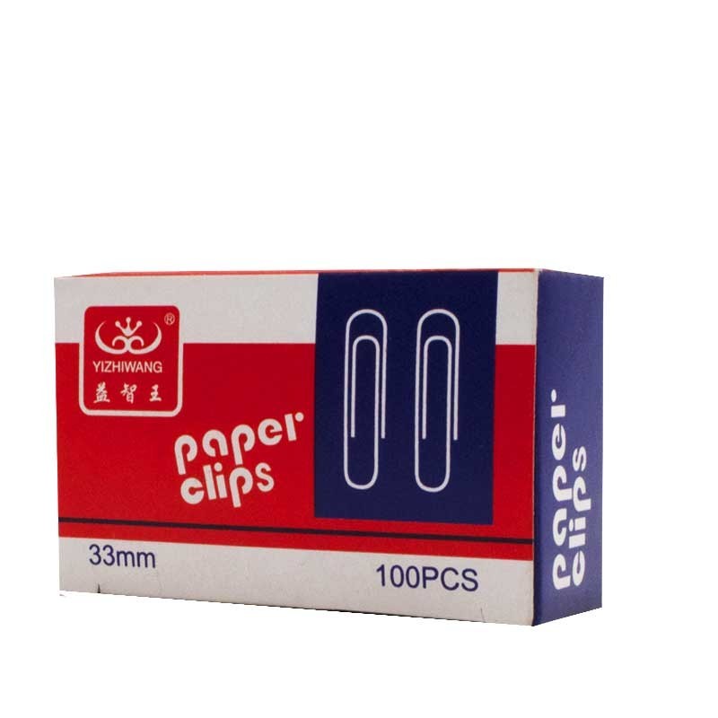 TROMBONE 33MM DE 100 PCS PAPER CLIPS