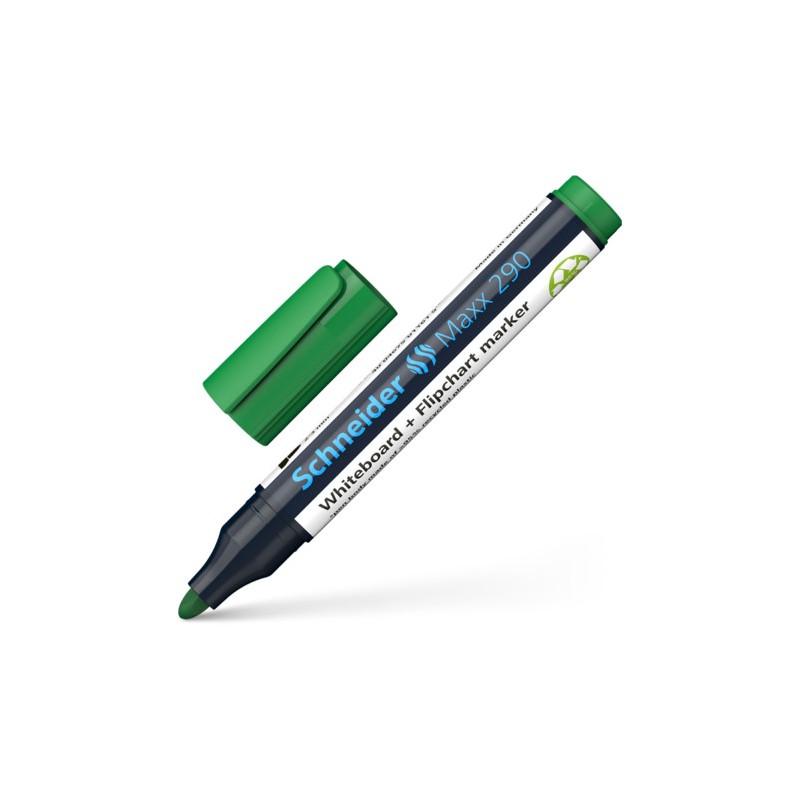 Marqueur Maxx 290 pour tableau blanc et bloc flip chart - Vert - 2-3 mm