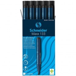 Marqueur permanent Maxx 133 Noir - 1+4 mm