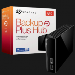 Seagate Backup Plus Hub 8 To (USB 3.0)
