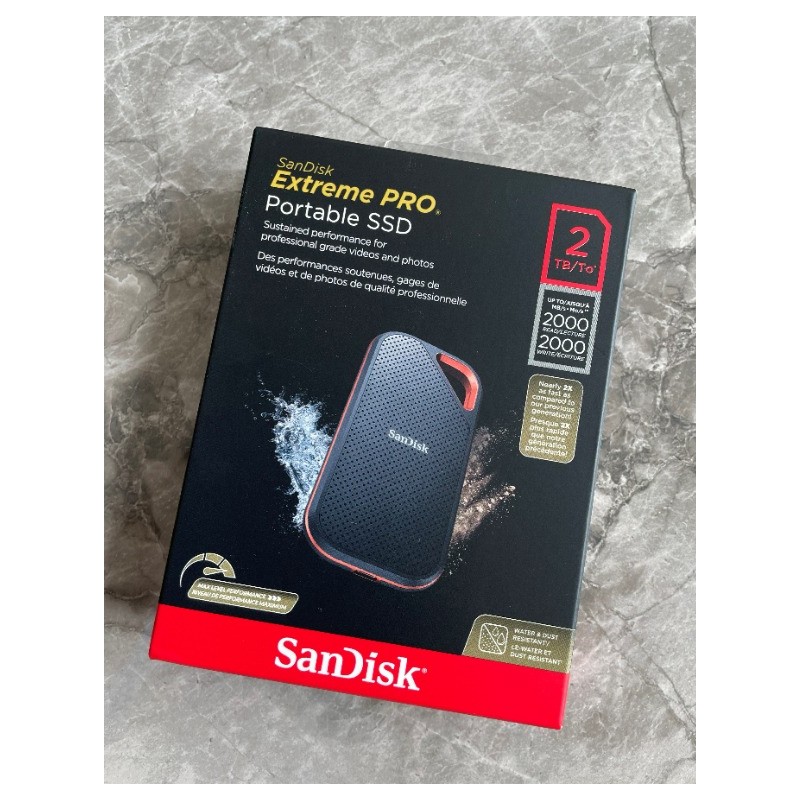 SanDisk Extreme PRO Portable SSD 2 To