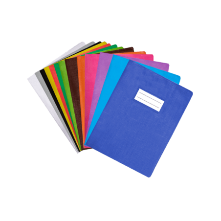 Protège cahier Polypro avec Étiquette Multi-couleur