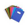 Protège cahier Polypro avec Étiquette Multi-couleur