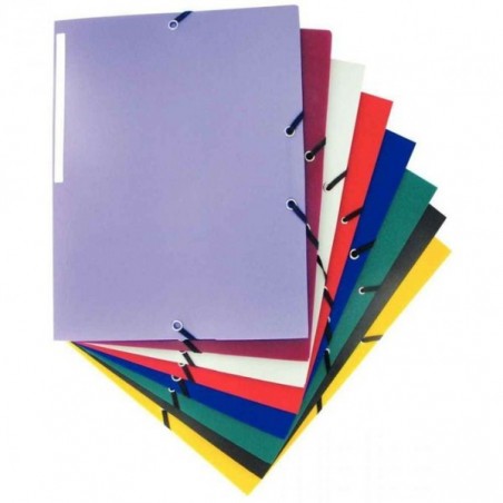 Chemise à rabat en pastique avec élastique