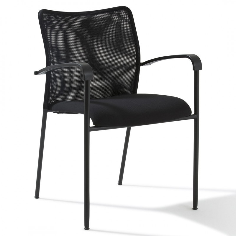 CHAISE VISITEUR FARO AVEC ACCOUDOIRS