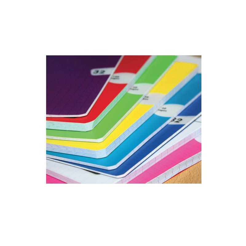 CAHIERS POLYPRO 17X22 SELECTA ASSORTIS 60G