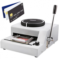 DD-72C PVC Gift Credit ID VIP Card Stamping Embosser Manual Embossing Machine