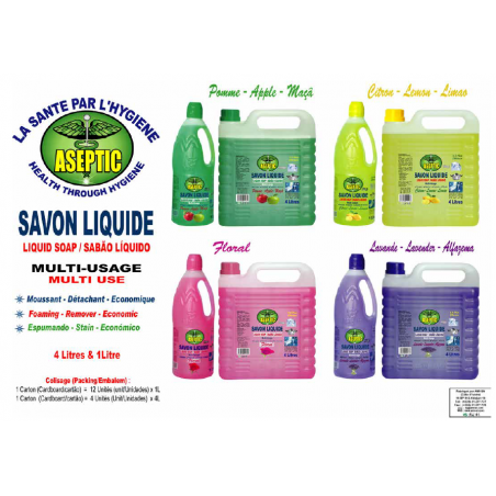 Savon Liquide 1 Litre / 4 Litre