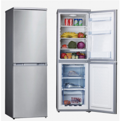 Réfrigérateur SOLSTAR combine 3 tiroirs silver 262L