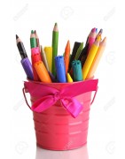 Feutres de Couleurs - Crayons de Couleurs - Crayons à papiers - Gommes - Craie Blanche et Couleurs - Tailles Crayons ...